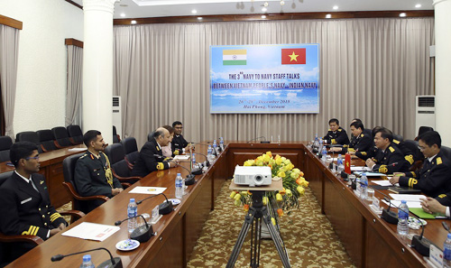Tham vấn sĩ quan tham mưu Hải quân Việt Nam - Ấn Độ lần thứ 3